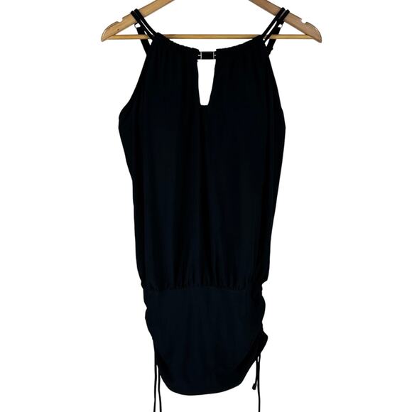 Magicsuit Solid Susan Underwire Swim Dress in Black Women's Size 14 New With Tag - Picture 2 of 9